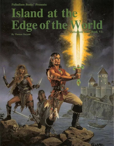 Palladium Fantasy 1E: Book 6 Island at the Edge of the World PLB458 $24.99 Value