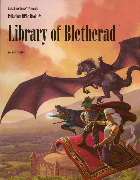 Palladium Fantasy RPG 2E: Book 12 - Library of Bletherad PLB466 $24.99 Value