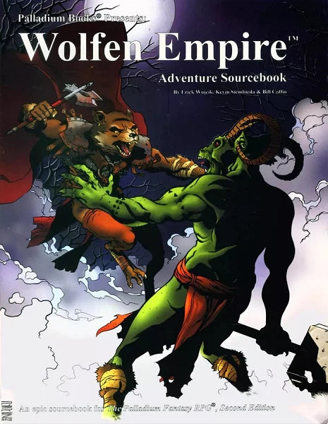 Palladium Fantasy RPG 2E: Wolfen Empire Adventure Sourcebook PLB471 $24.99 Value