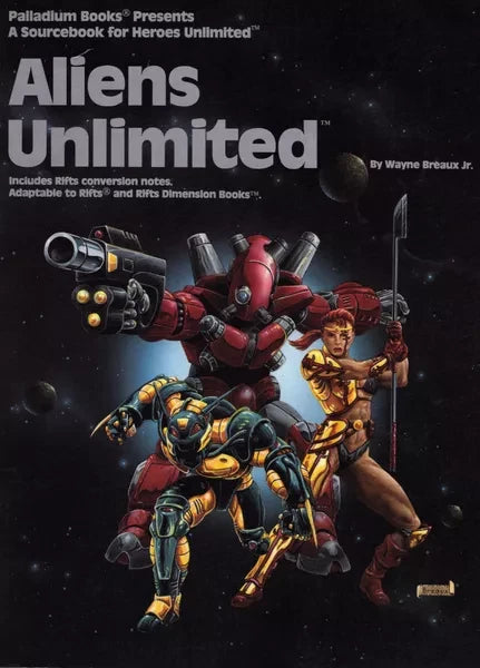 Heroes Unlimited RPG: Aliens Unlimited PLB515 $26.99 Value