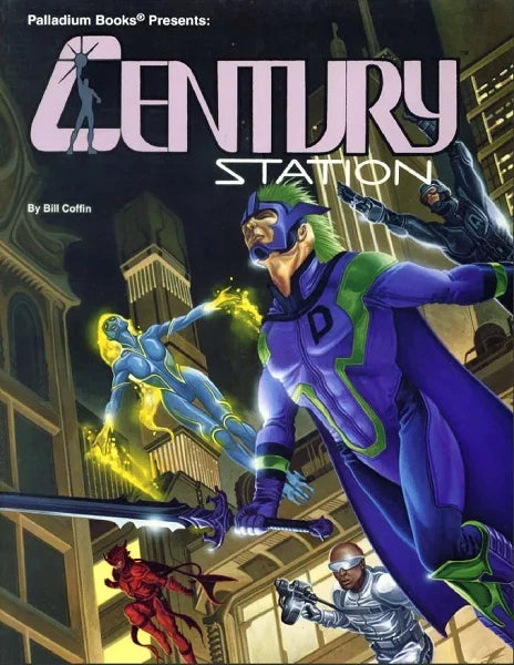 Heroes Unlimited RPG 2E: Century Station PLB517 $26.99 Value