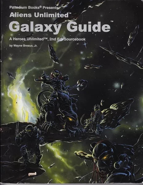Heroes Unlimited RPG: Aliens Unlimited Galaxy Guide PLB519 $26.99 Value