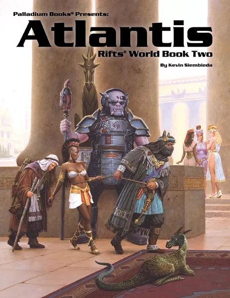 Rifts RPG: World Book Two - Atlantis PLB804 $24.99 Value