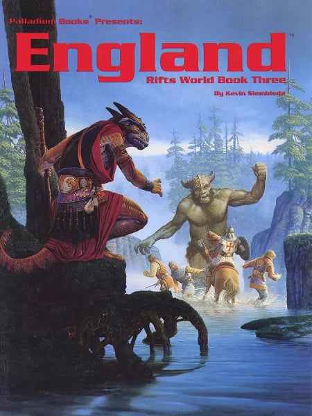 Rifts RPG: World Book Three - England PLB807 $24.99 Value