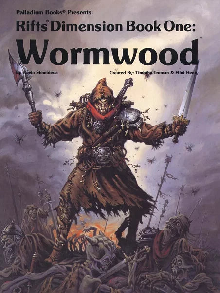 Rifts RPG: Dimension Book One - Wormwood PLB809 $24.99 Value