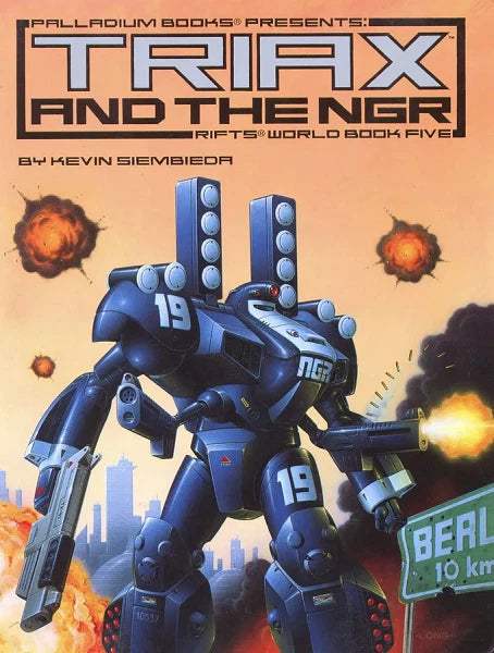 Rifts RPG: World Book Five - Triax and the NGR PLB810 $26.99 Value