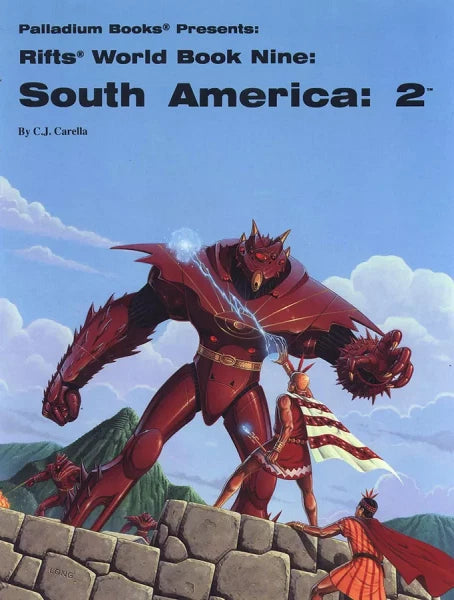 Rifts RPG: World Book Nine - South America 2 PLB819 $26.99 Value
