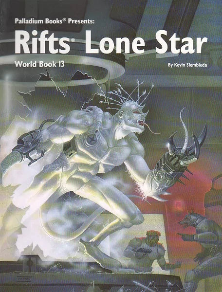 Rifts RPG: World Book 13 - Lone Star PLB825 $26.99 Value