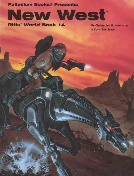 Rifts RPG: World Book 14 - New West PLB826 $26.99 Value