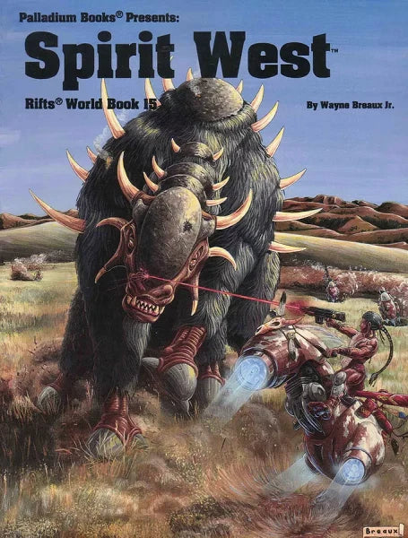 Rifts RPG: World Book 15 - Spirit West PLB827 $26.99 Value