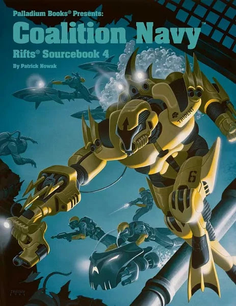 Rifts RPG: Sourcebook 4 - Coalition Navy PLB828 $22.99 Value