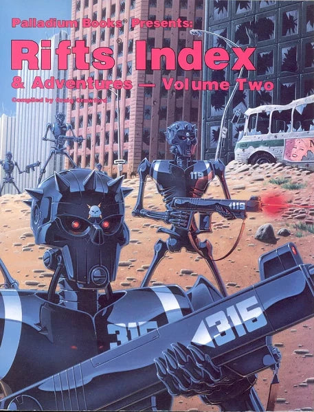 Rifts RPG: Index & Adventures - Volume Two PLB831 $22.99 Value