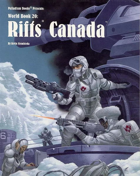 Rifts RPG: World Book 20 - Canada PLB835 $26.99 Value