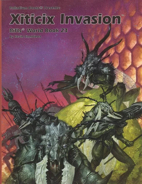 Rifts RPG: World Book 23 - Xiticix Invasion PLB838 $24.99 Value