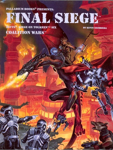Rifts RPG: Siege on Tolkeen Six - Final Siege PLB844 $26.99 Value
