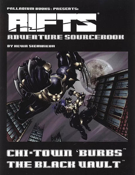 Rifts RPG: Adv. SB Three - Chi-Town 'Burbs: The Black Vault PLB855