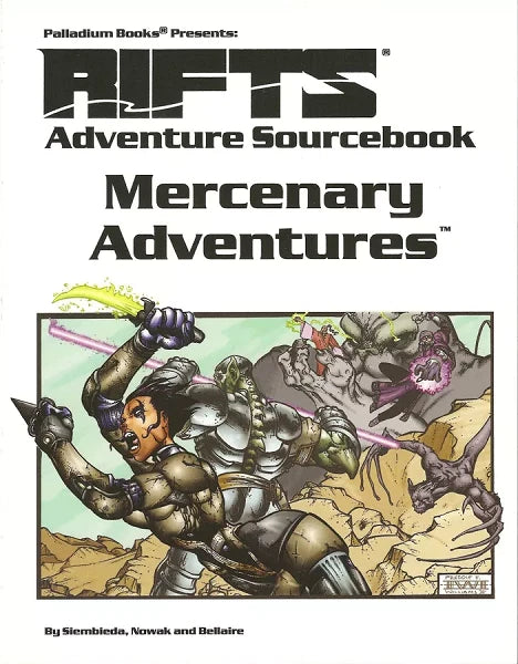 Rifts RPG: Adventure Sourcebook - Mercenary Adventures PLB867