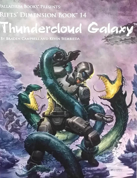 Rifts RPG: Dimension Book 14 - Thundercloud Galaxy PLB883 $24.99 Value