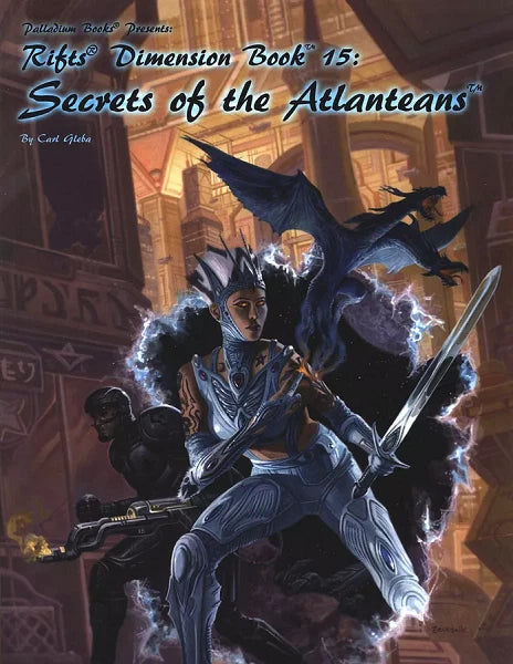 Rifts RPG: Dimension Book 15 - Secrets of the Atlanteans PLB890 $26.99 Value