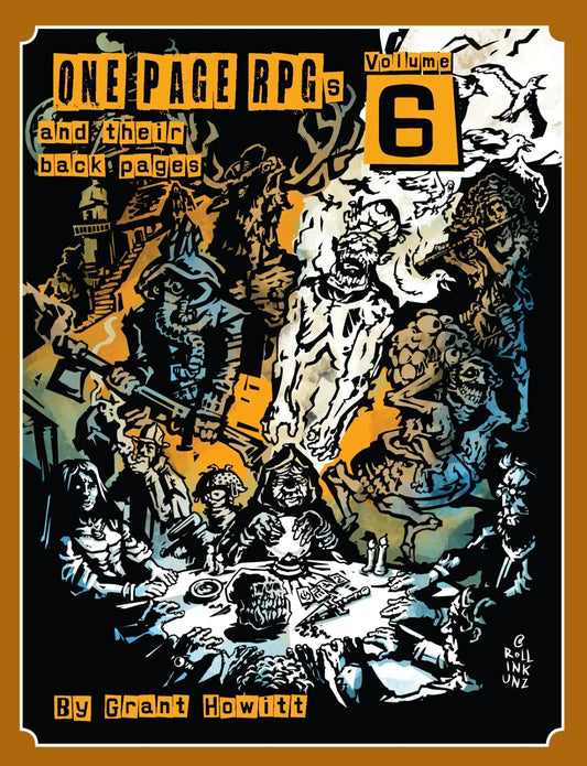 One Year of One-Page RPGs Bundle: Volume 6 RRD040306