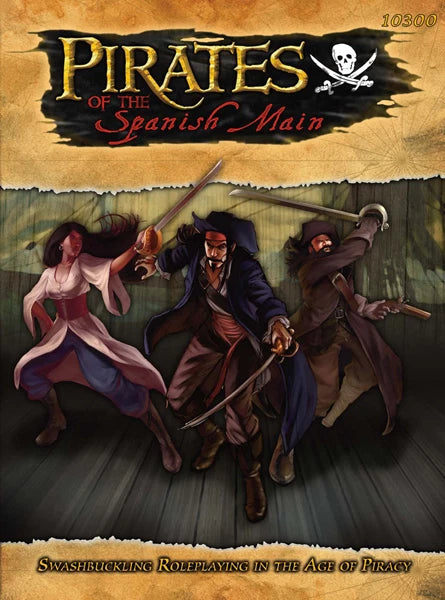 Savage Worlds Pirates of the Spanish Main RPG $39.99 Value 10300