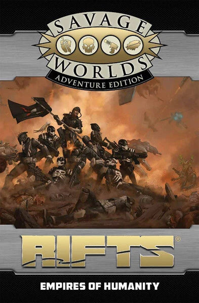 Savage Rifts NA: Empires of Humanity SWADE (S2P11212) (HC) $39.99 Value