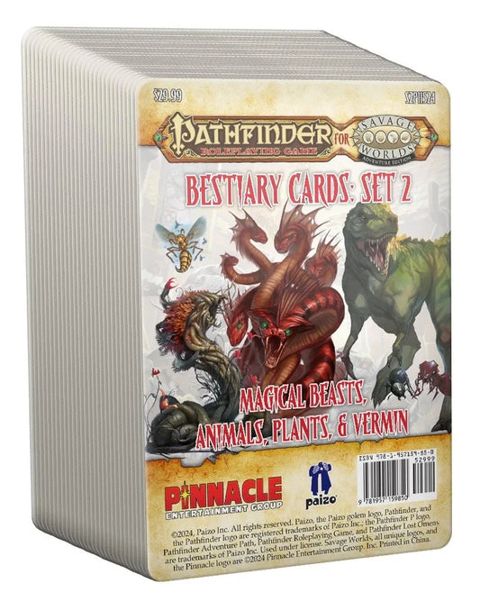 Pathfinder for Savage Worlds: Bestiary Card Pack 2 S2P11524