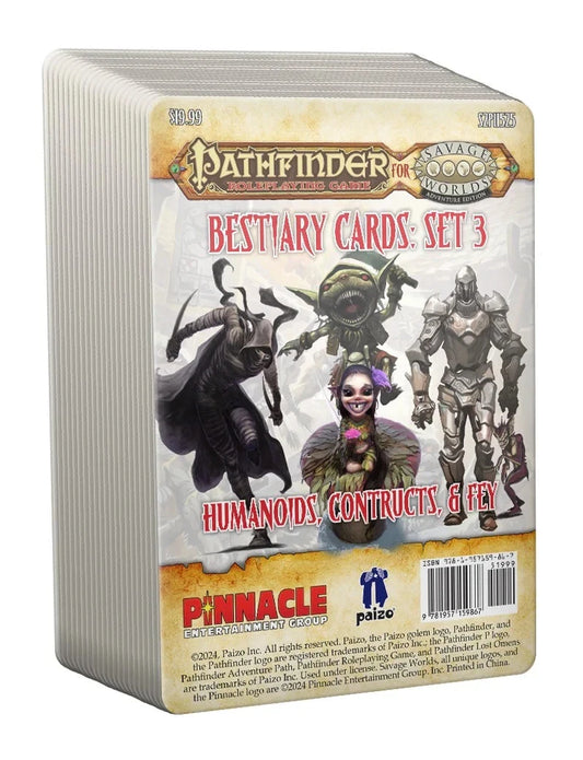 Pathfinder for Savage Worlds: Bestiary Card Pack 3 S2P11525