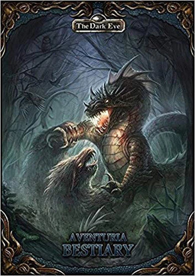 The Dark Eye: Bestiary of Aventuria Hardcover $29.99 Value [ULIUS25201E]
