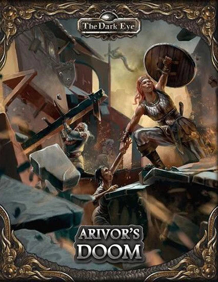 The Dark Eye: Arivor's Doom Paperback $19.99 Value [ULIUS25304E]