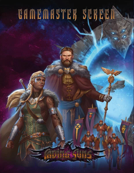 Fading Suns RPG 4E: Gamemaster Screen ULIUS84008 $24.99 Value