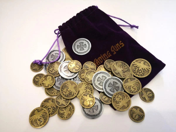 Fading Suns RPG: Deluxe Metal Tokens ULIUS84012 $39.99 Value