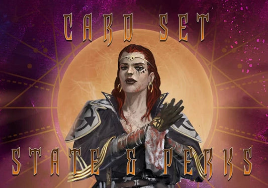 Faden Suns RPG 4E: State & Perks Card Set ULIUS84013 $24.99 Value