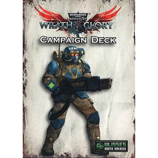Warhammer 40K Wrath & Glory RPG: Campaign Deck $19.99 Value [ULIWG2001]