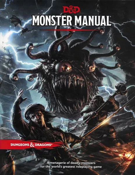 Dungeons & Dragons 5E RPG: Monster Manual (Hardcover) WOCA9218 $49.95 Value