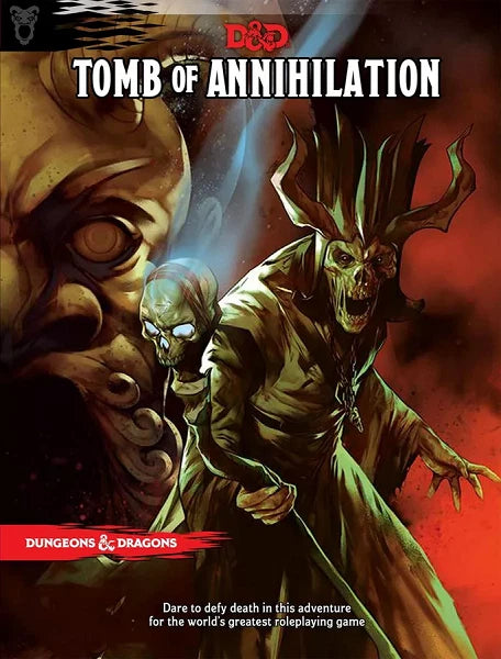 Dungeons & Dragons 5E: Tomb of Annihilation (Hardcover) WOCC2208 $49.95 Value