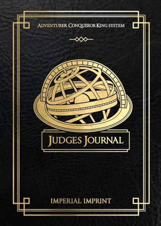 Adventurer Conqueror King System II Revised: Judges Journal (ACKS II) AUT2002