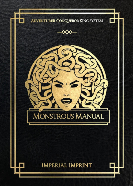 Adventurer Conqueror King System II Revised: Monstrous Manual (ACKS II) AUT2003