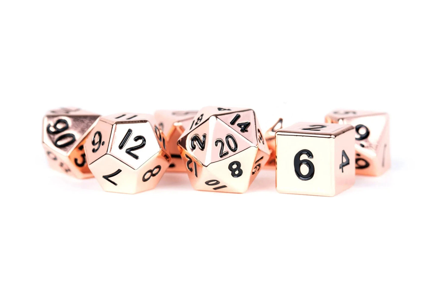 Copper 16mm Polyhedral Dice Set MDG0003