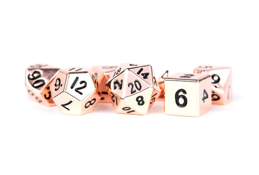 Copper 16mm Polyhedral Dice Set MDG0003