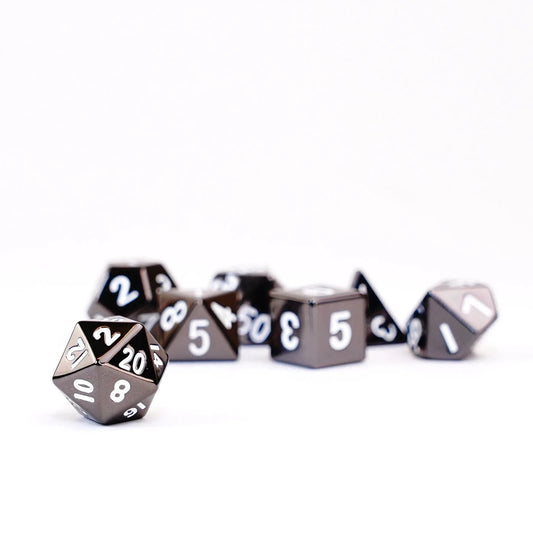 Sterling Gray 16mm Polyhedral Dice Set MDG0008