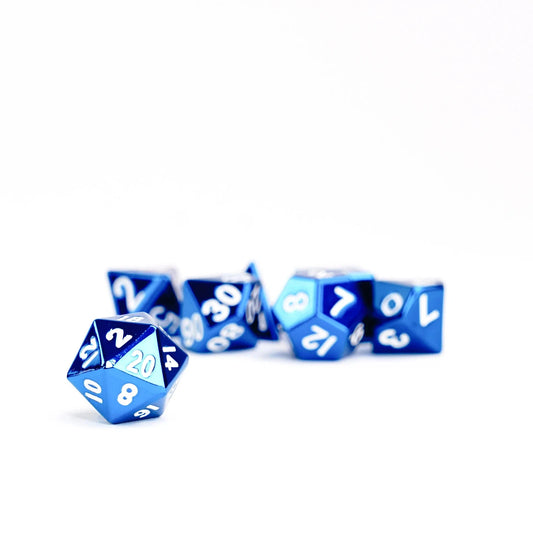 Blue 16mm Polyhedral Dice Set MDG0012
