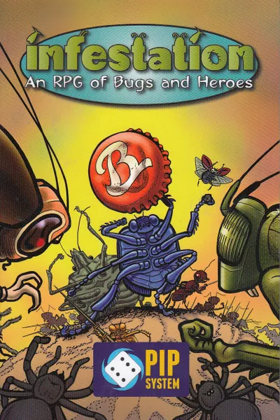 Infestation: An RPG of Bugs and Heroes (Revised) [3EG4003] $20 Value