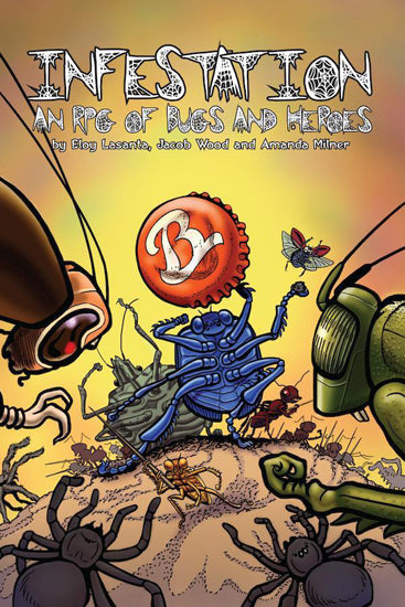 Infestation, An RPG of Bugs and Heroes Paperback [3EG701] $24.99 Value