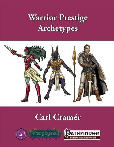 Warrior Prestige Archetypes Perfect Paperback (Pathfinder) [4WF209] $34.99 Value
