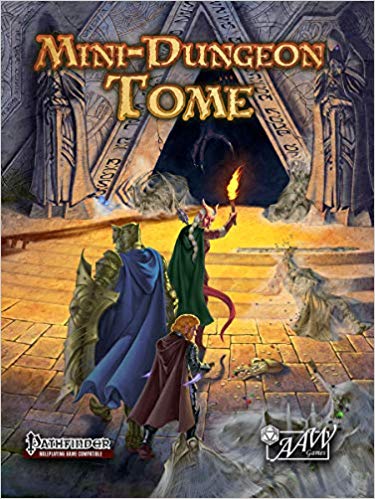Mini-Dungeon Tome for Pathfinder RPG Hardcover (AAWMDTPF) $59.99 Value
