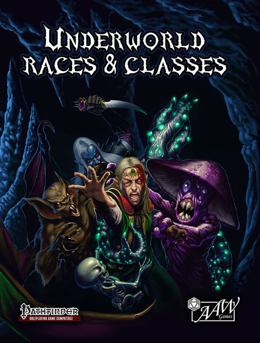 Pathfinder Underworld Races & Classes-Pathfinder Compatible [AAWPFURC] $59.99 Value