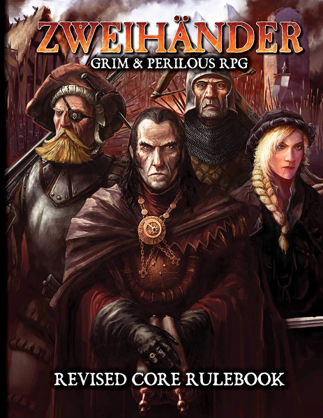 Zweihänder Grim & Perilous RPG: Revised Core Rulebook [AMU0001] $65.00 Value