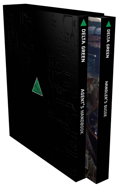 Delta Green RPG Slipcase (Agent's Handbook, Hander's Guide) APU8116 $99.99 Value