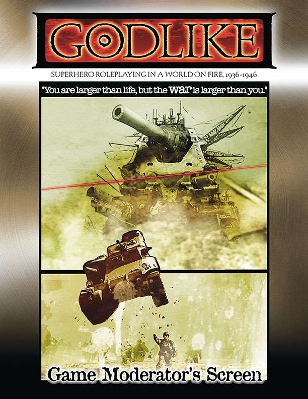 Godlike: Game Moderator's Screen (Arc Dream Publishing) [ARC1005]